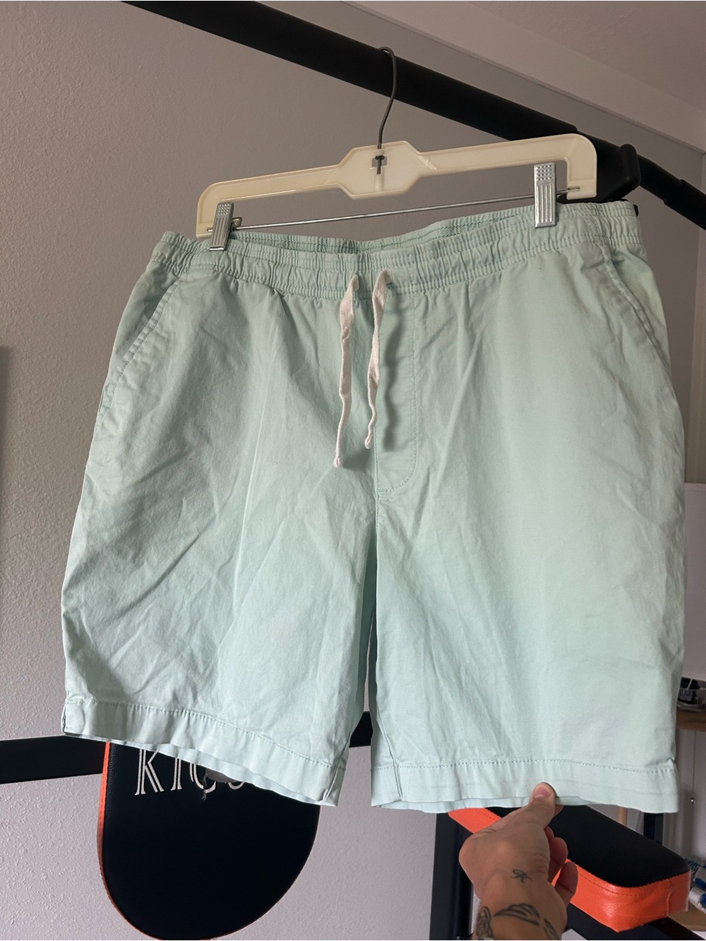 Goodfellow & Co Mint Green Elastic Waist Shorts
